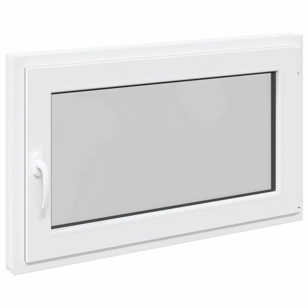 Finestra per Soffitta RISOR 100 x 50 cm PVC e Vetro Bianco CFW7082119
