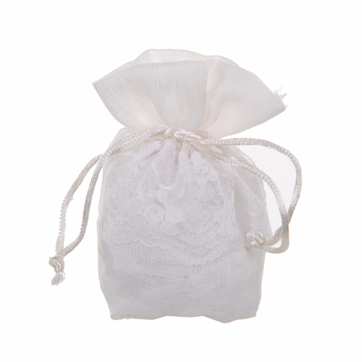 Set 24 Sacchetto con Ricamo Misure 55x55 cm