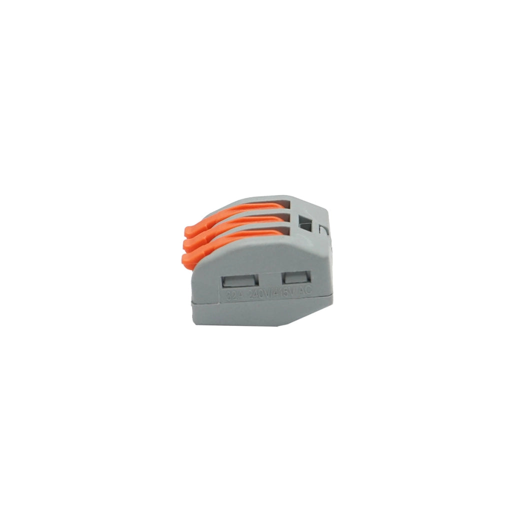 Connettore rapido per cavo 32A 450V, 3 poli 0,2-4mm Leader