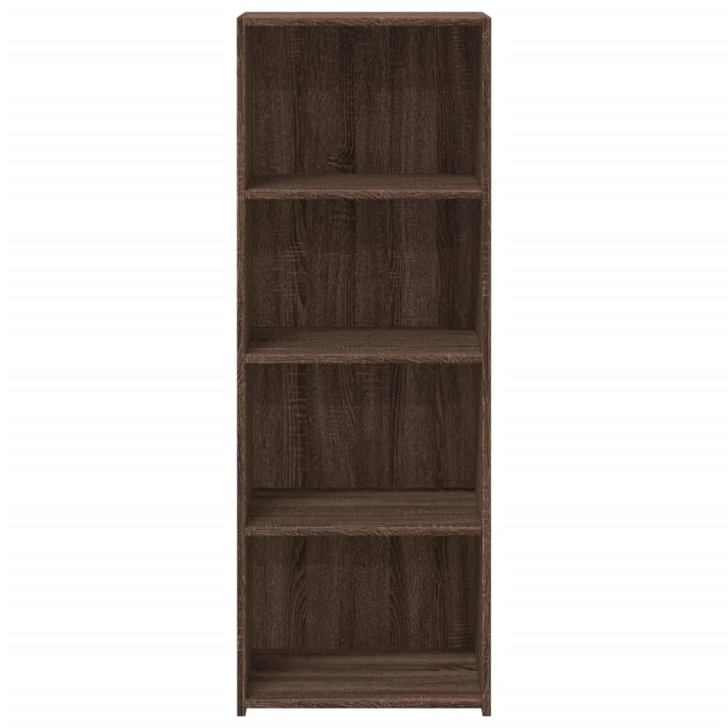 Buffet credenza cassettiera mobiletto mobile contenitore organizer cucina soggiorno salotto alto 45 x 41 x 124 cm legno ingegnerizzato marrone 02_0033718