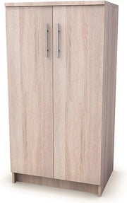 Mobile porta scarpe Dalia, Sonoma, 56 x 108 cm, adatto per riporre fino a 21 paia di scarpe
