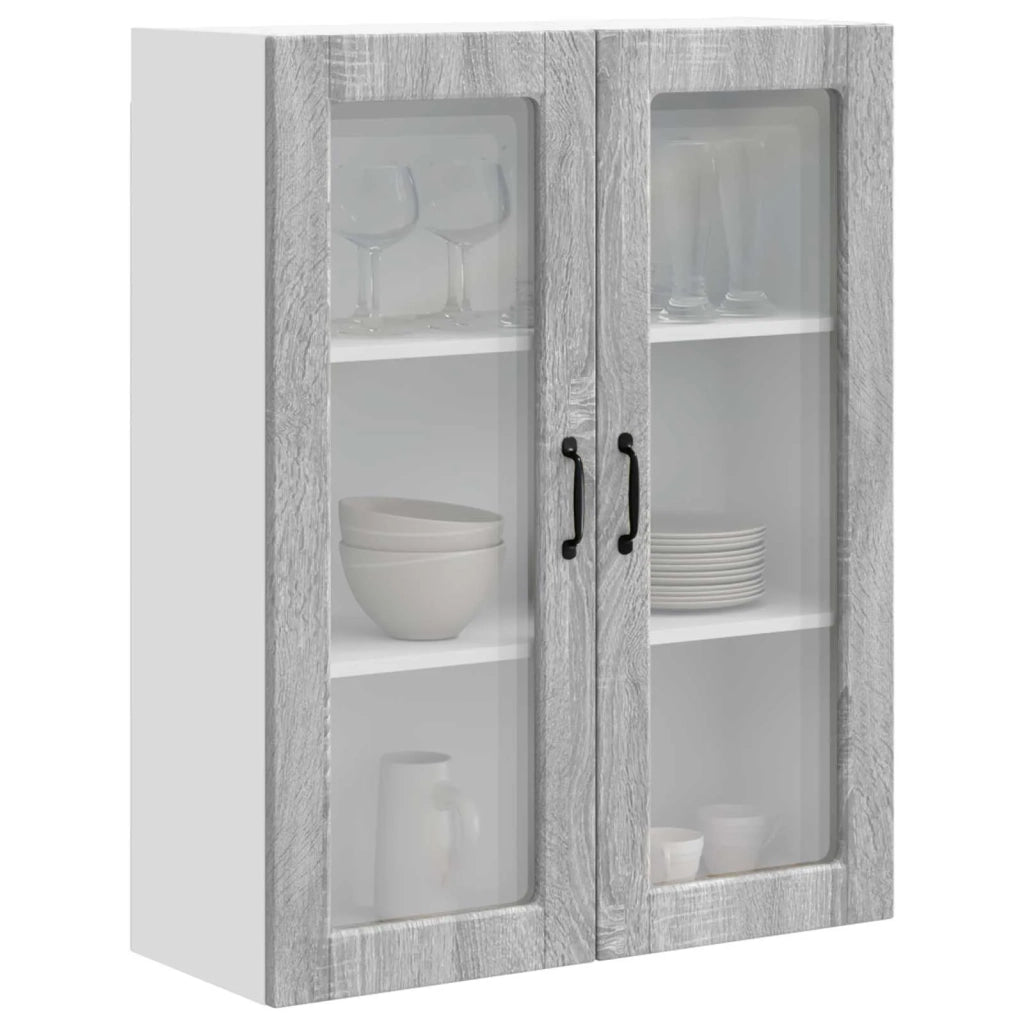 Mobile da cucina con lo scaffale-Armadio da cucina Grigio Sonoma 80 x 31 x 100 cm 207600