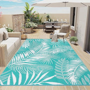 Tappeti esterni impermeabili e riutilizzabili per giardino - pannelli di picnic portatili in plastica - opzionabili e tessuti per terrazza di camper - spiaggia e pergola - giardino posteriore.