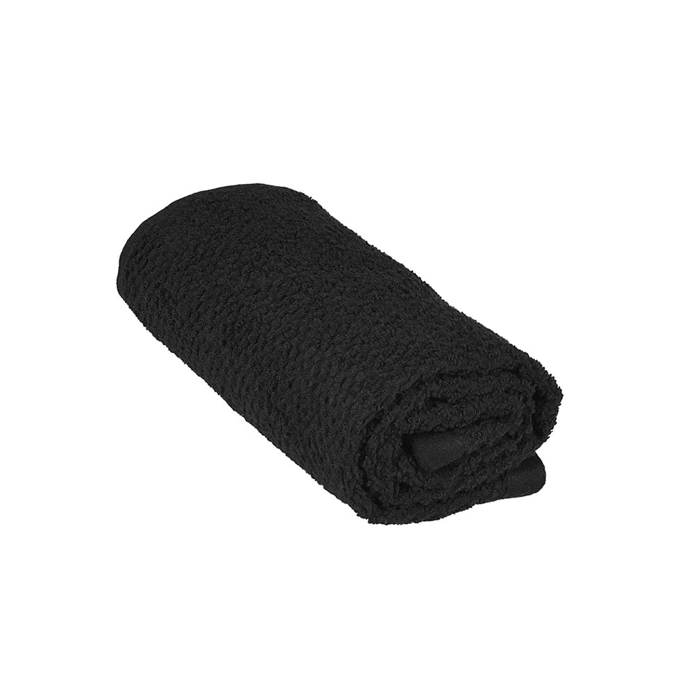 Asciugamani ospite per bagno 100% cotone nero 40x60 cm