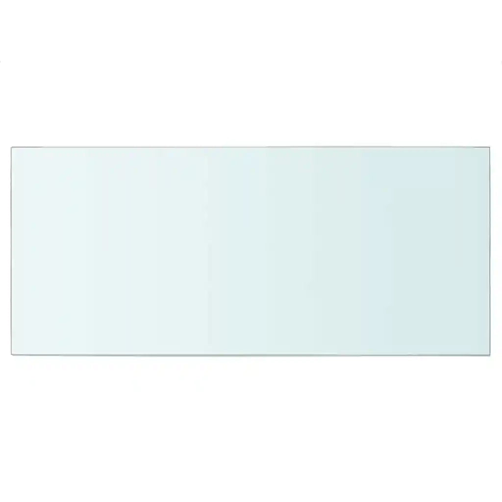 Mensola in Vetro Trasparente 50x25 cm 243820