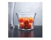 Vaso Decorativo casa in vetro Trasparente alina 26,5 x 20 cm
