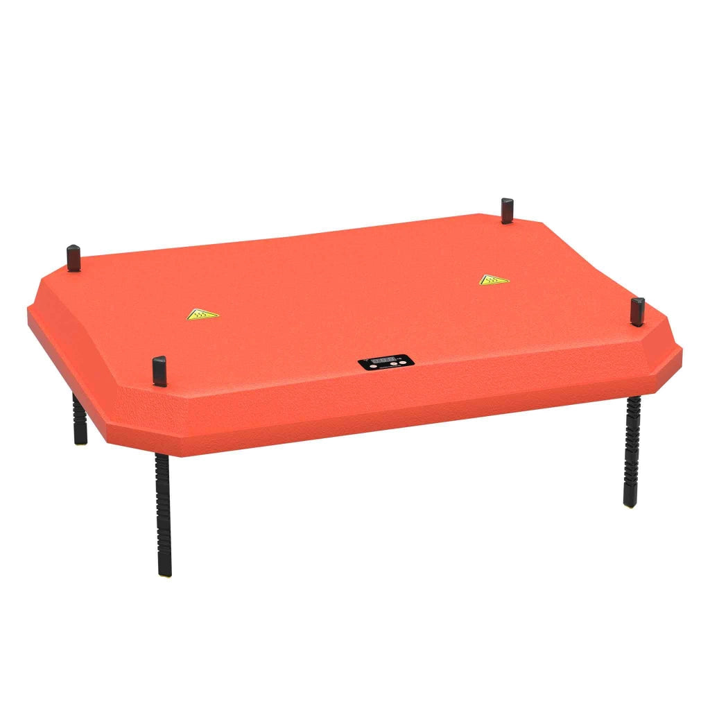 Fudajo Chioccia artificiale 45x60cm 60W Piastra termica per 50-55 pulcini, temperatura regolabile