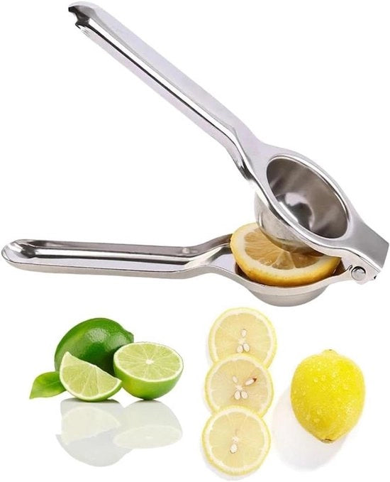 Citruspers manuale in acciaio inossidabile - Robusto e duraturo - Piccola dimensione (8 cm di diametro)