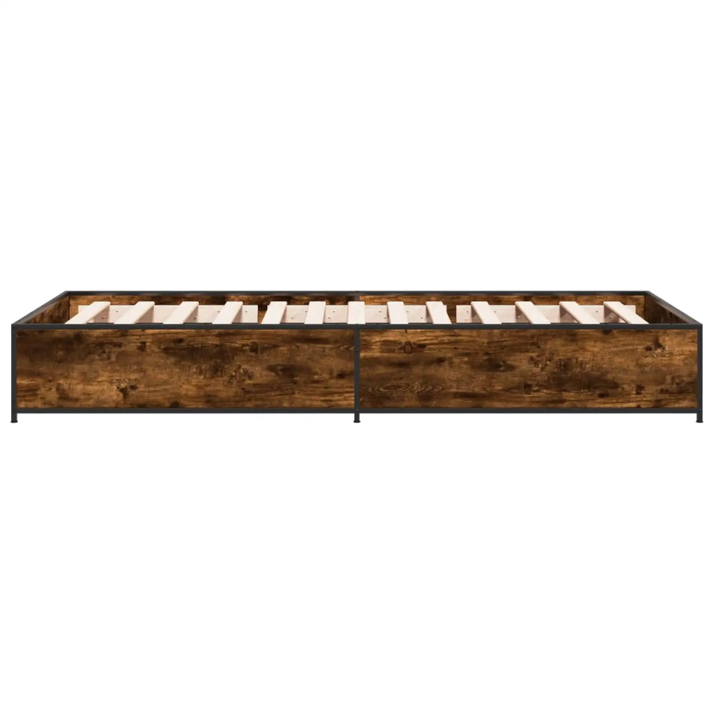 Struttura del letto Rovere Fumo 80 x 200 cm 8009138