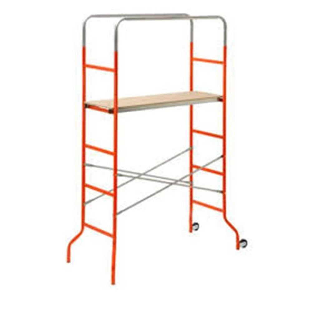 Trade Shop - Trabattello Fai Da Te Medio Con Piano In Legno Altezza Massima 3,06 M Kreo -