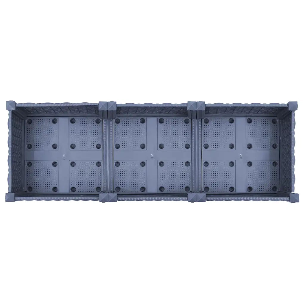 Fioriera Rialzata 120x40x71 cm in Polipropilene 310407