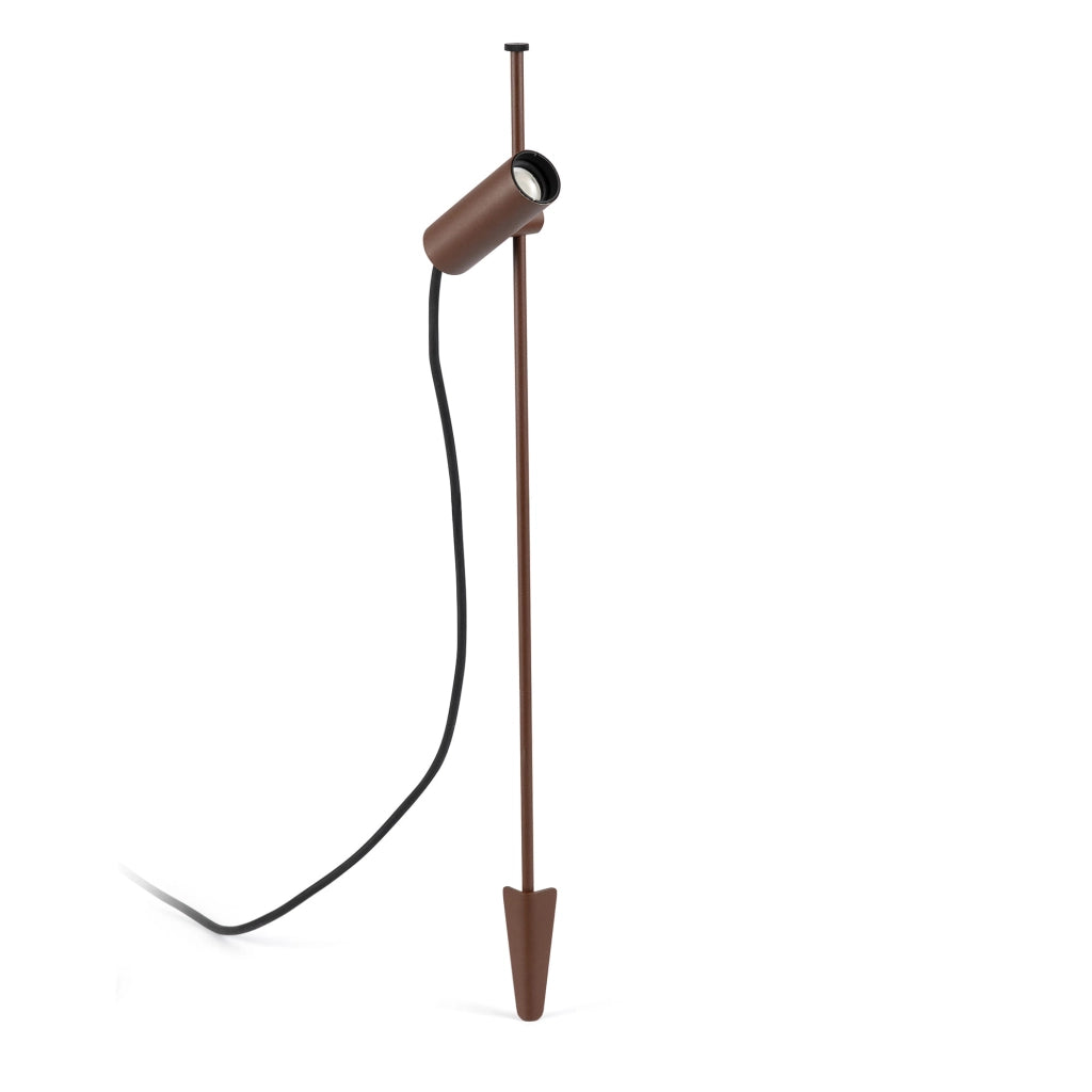 CLAP 630 Picchetto marrone ruggine LED 6W 3000K 38§
