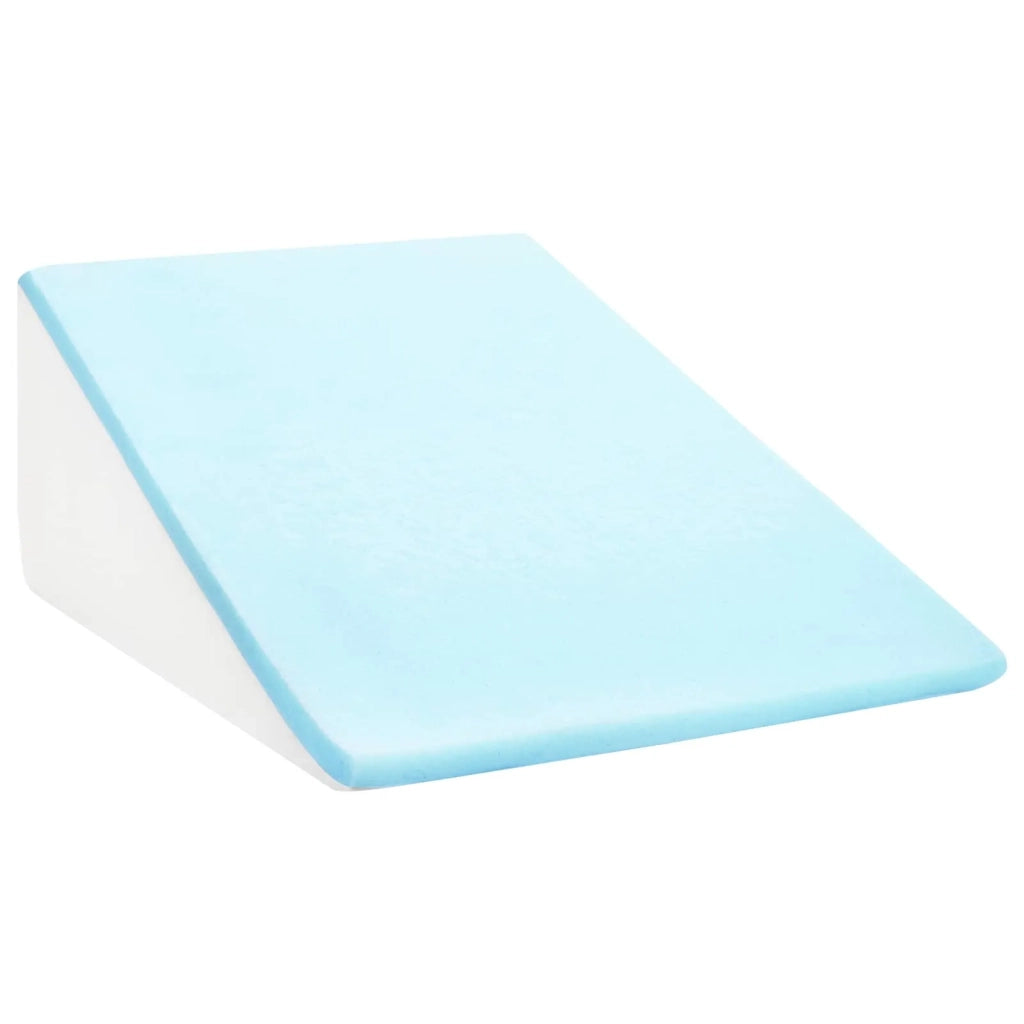 Cuscino per Gambe Bianco 60 x 50 x 30 cm Schiuma Memory CFW6612390