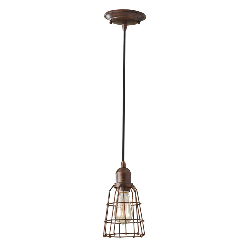 Lampada a sospensione Urban Renewal bronzo E27 60W Feiss