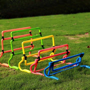 Agilità - 5 pezzi - Altezza regolabile - Esercizio di agilità - Materiale PVC - Progettazione pieghevole - Migliora le abilità - Ostacoli di agilità
