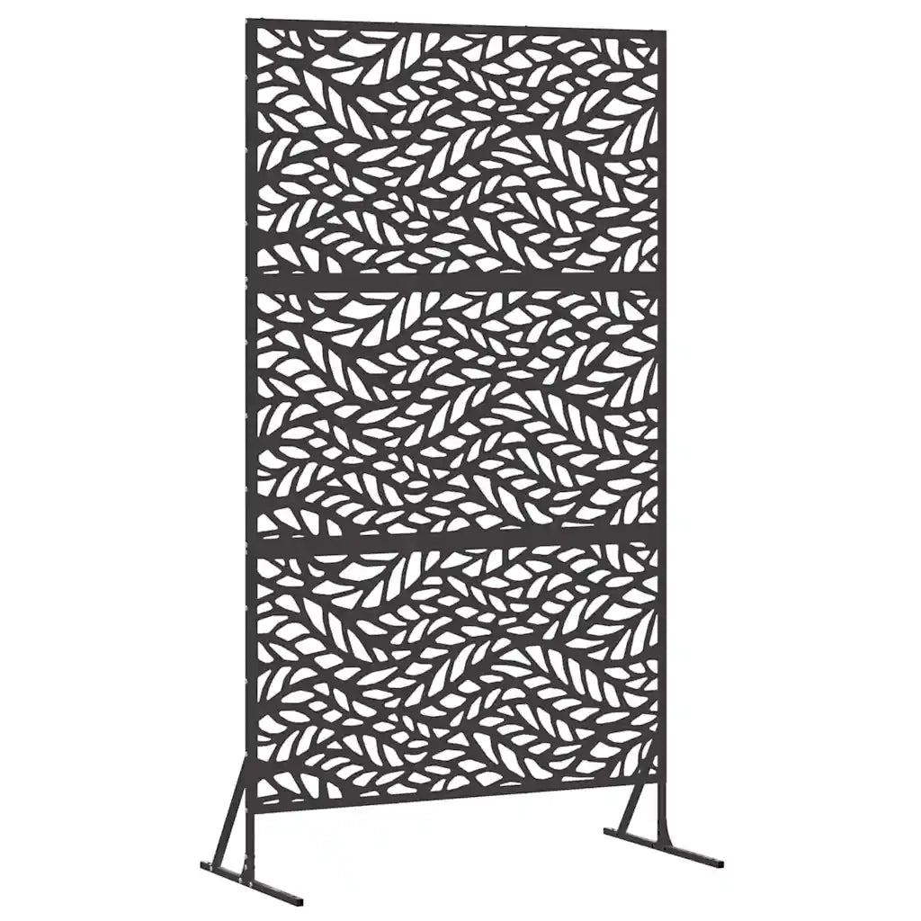 Schermo per Privacy Nero 100 x 50 x 180 cm Acciaio CFW6670731