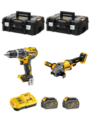 DeWALT Kit FVK256T2-QW 54V/18V (DCD796 + DCG414 + 2 x 6,0 Ah + DCB118 + 2 x TSTAK II)