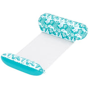 Trade Shop - Materasso Amaca Gonfiabile Galleggiante Design Tropicale Piscina 114x81x22cm 43839 -