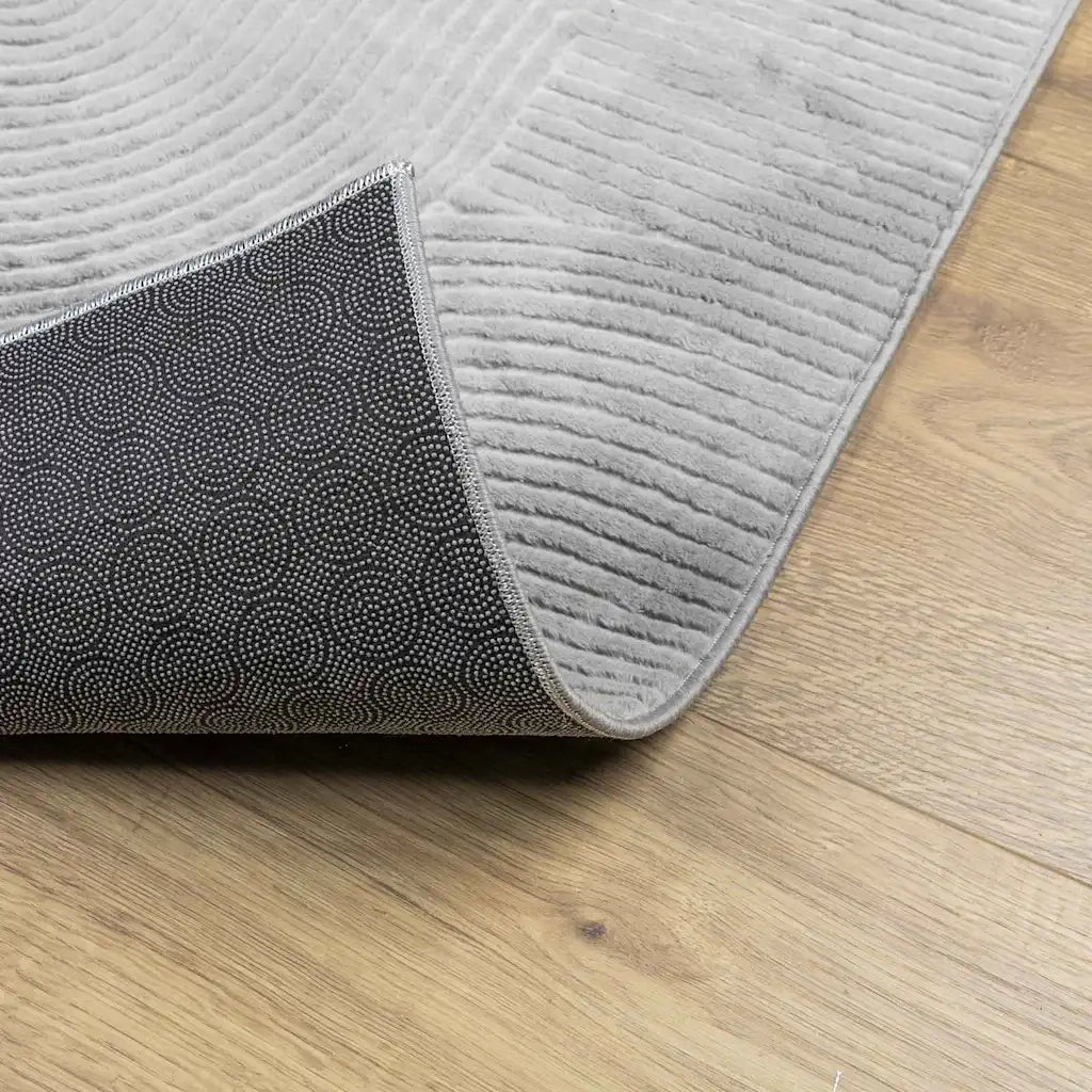 vidaXL Tappeto IZA a Pelo Corto Aspetto Scandinavo Grigio 80x150 cm