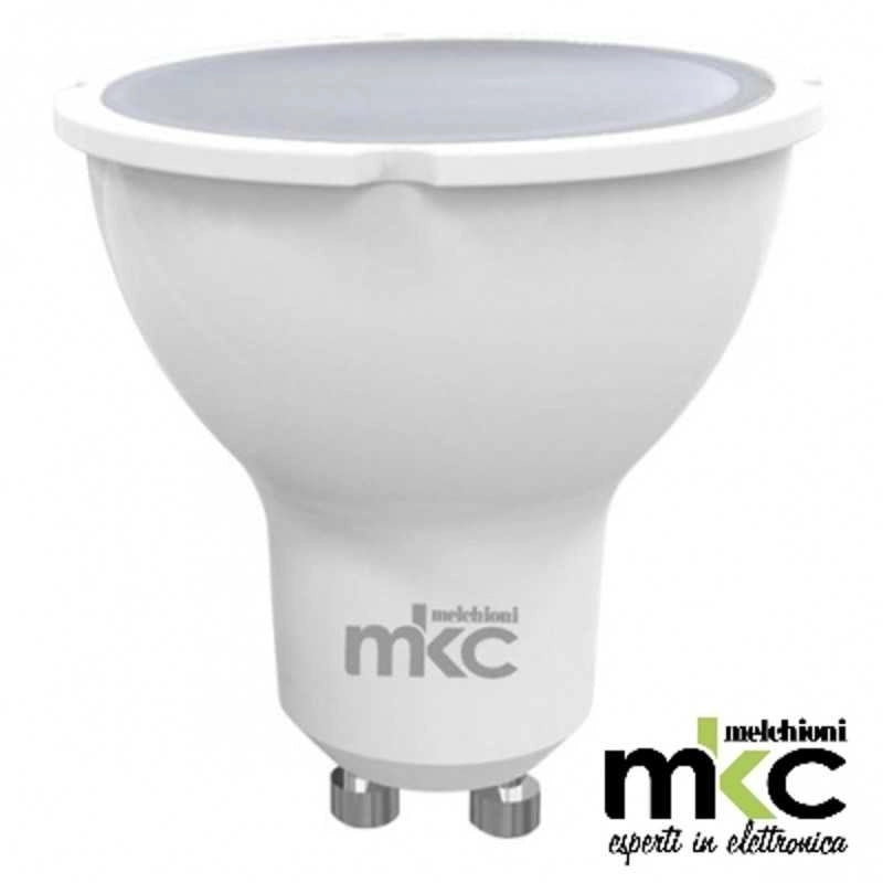 Lampada FARETTO led smd 7W 4000k 600lm gu10 4000K MKC Light LUCE NATURALE - Melchioni