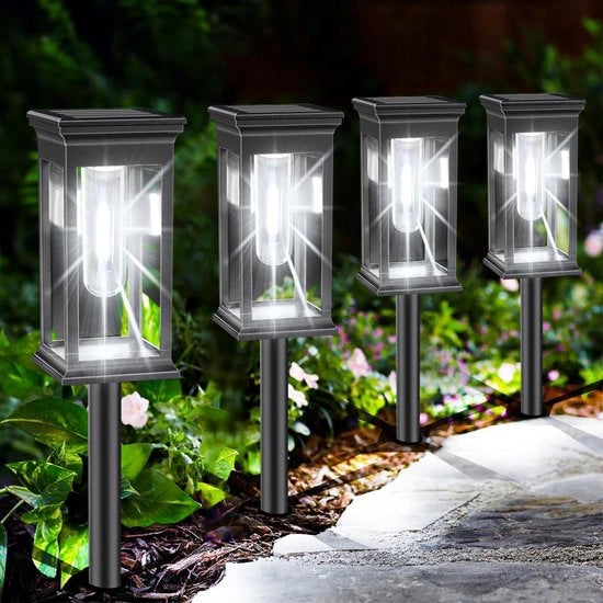 Illuminazione esterna per giardino - Illuminazione stradale illuminazione paesaggistica - 2 pezzi di illuminazione esterna per giardino esterno
