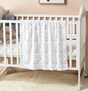 deken di notte soffice a forma di seta per bambini neonati e piccoli con design neutro per bambini maschi e femmine adatto per lettini, passeggini e passeggiate per tutte le stagioni in materiale ivoor