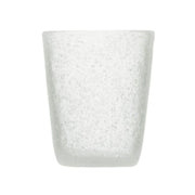 Bicchiere tumbler acqua white transparent memento originale in vetro soffiato 0,25L