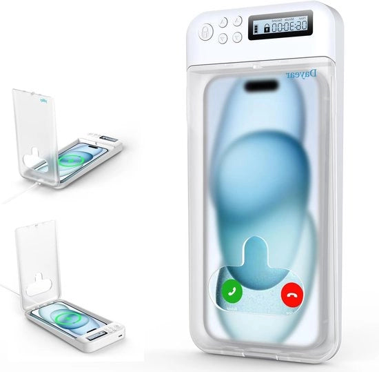 Cassa di Protezione per Telefono con Limite di Tempo, Ideale per Prevenire l'Abuso di Telefono (Massimo 6,7 Pollici)