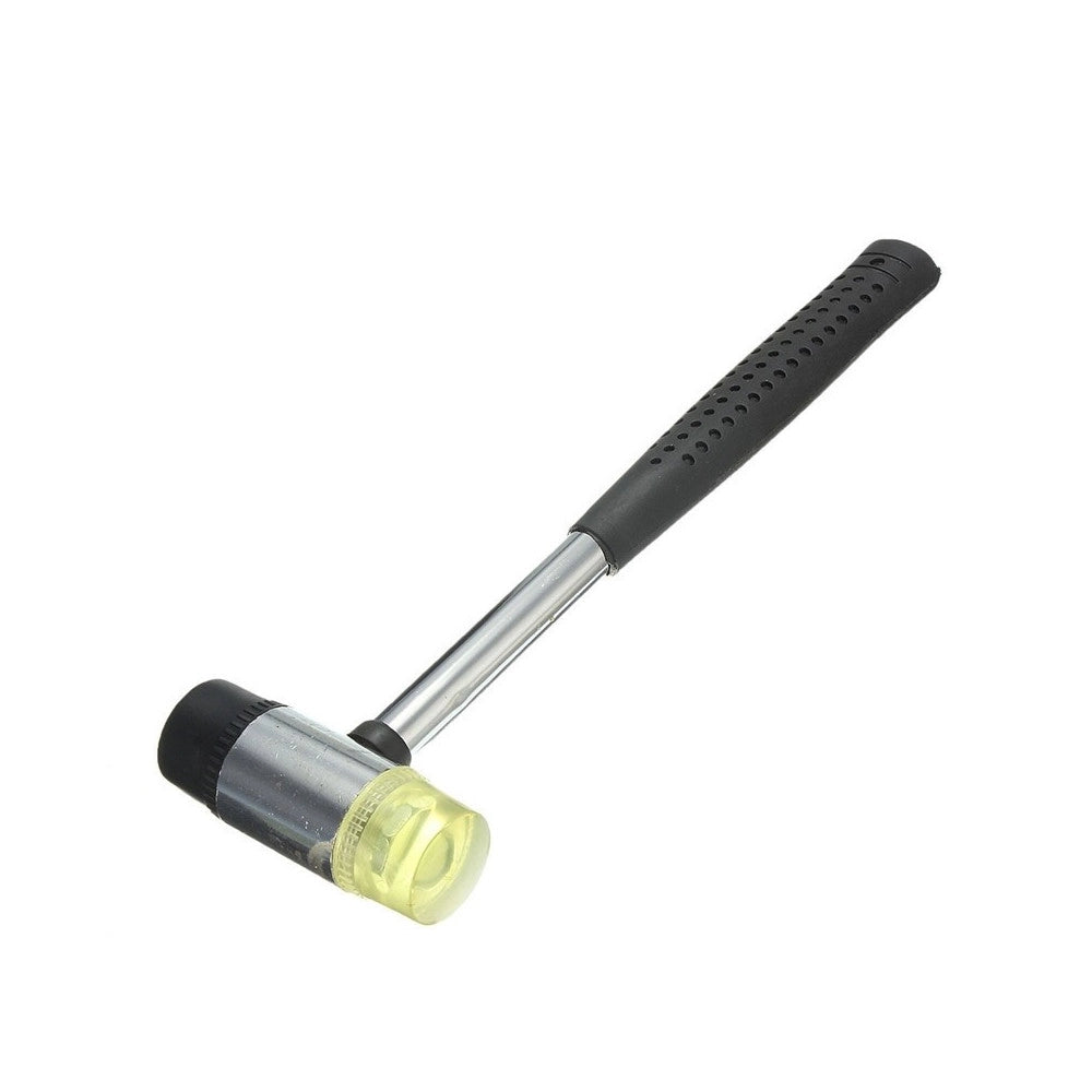 Trade Shop - Martello Mazzuolo Con Testa In Gomma E Manico Ergonomico In Fibra E Vetro Fiber -