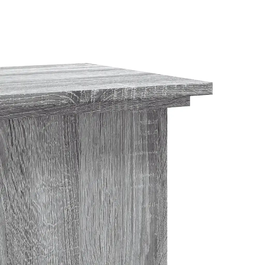 Supporto per piante | Sostegno per piante Grigio Sonoma 33x33x80 cm Legno Multistrato
