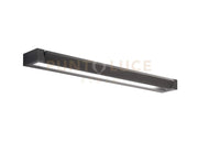Applique in metallo verniciato nero Sway 70cm LED 23W CCT 3000K 4000K 6000K 2080Lm