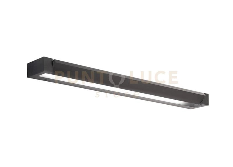 Applique in metallo verniciato nero Sway 70cm LED 23W CCT 3000K 4000K 6000K 2080Lm
