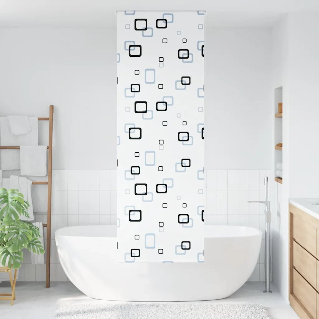 Tenda a rullo | Tenda avvolgibile Doccia 60x240 cm Larghezza Tessuto 56 cm