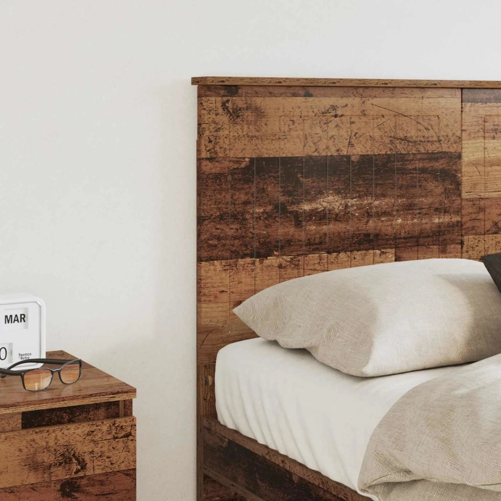 Testiera con testiera Legno vecchio 135 cm Legno multistrato 887778