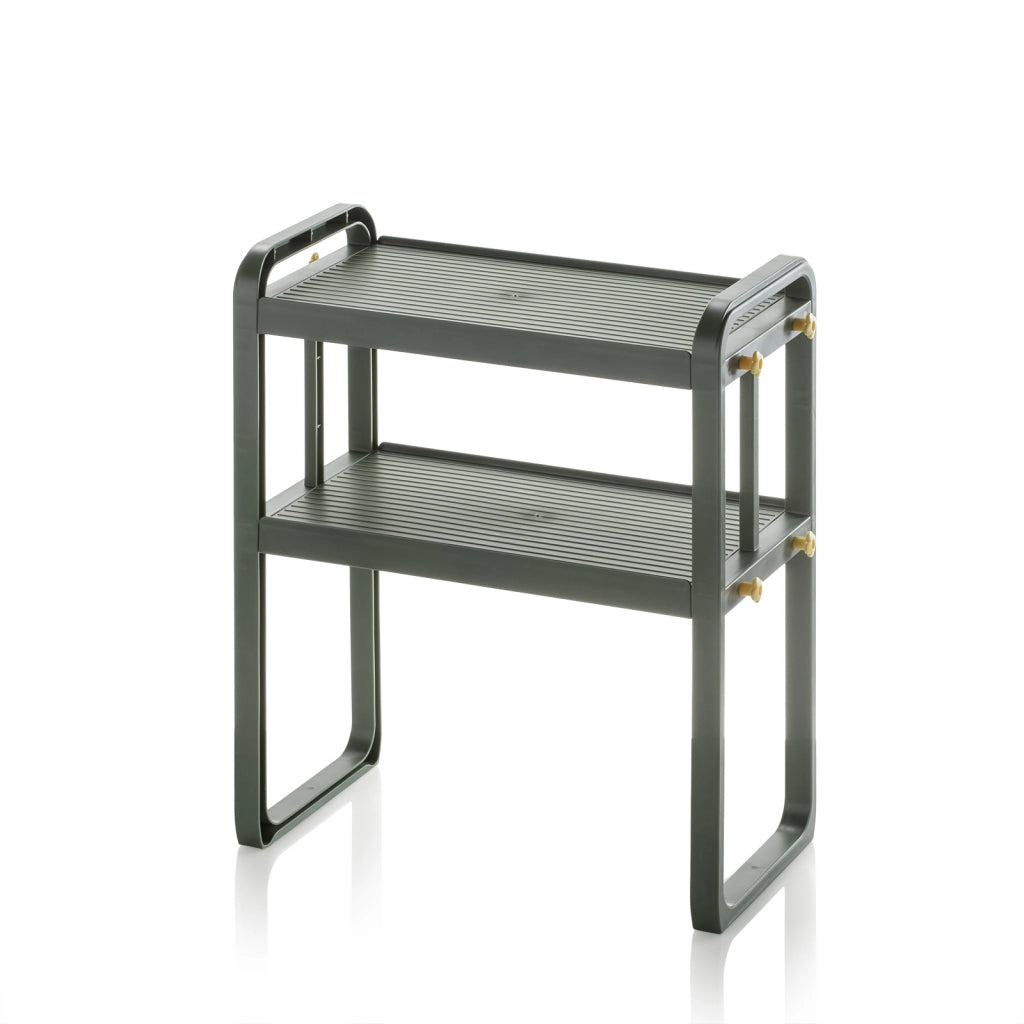 Organizzatore 2 ripiani per scaffali ATOS verde