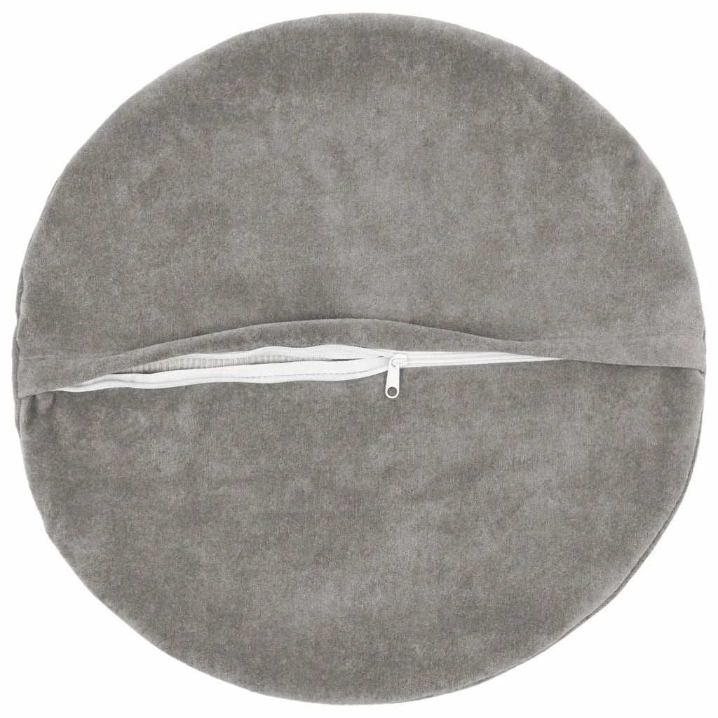 Cuscino HEERLEN 6 pz Grigio Chiaro Fleece in microfibra 929790