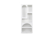 Libreria in legno "Venüs" 60 x 32 x 150 cm - Bianco