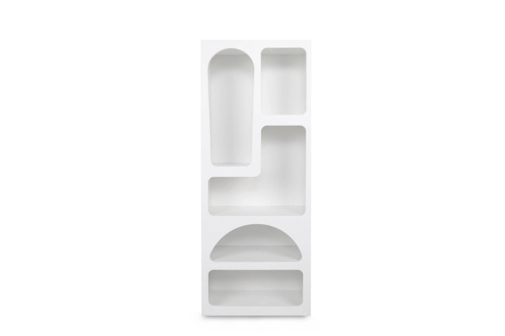 Libreria in legno "Venüs" 60 x 32 x 150 cm - Bianco