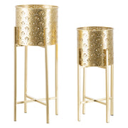 Isafjo, Vaso set 2 Vasi, Portavasi Rimovibili, oro