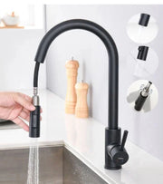 Miscelatore cucina rubinetto con doccetta estraibile monocomando cromato 79571