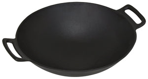 Wok in Ghisa Ø36 cm per Barbecue Vannini