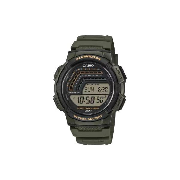 Orologio casio ws 1800 3avef green