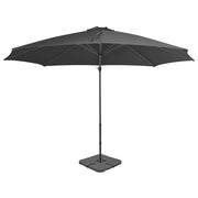 Parasole da Giardino con Base Portatile Antracite 276333