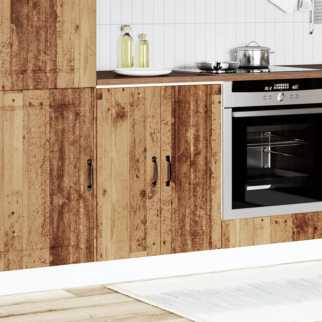 Mobile base lavello-Armadietto da bagno Lucca Legno Antico in Legno Multistrato 382535