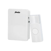 Campanello Senza Fili IP44 Portata Fino a 30m 36 Melodie Bianco Alecto