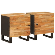 Armadio da Notte 2 pcs Marrone 40 x 33 x 46 cm 4018293