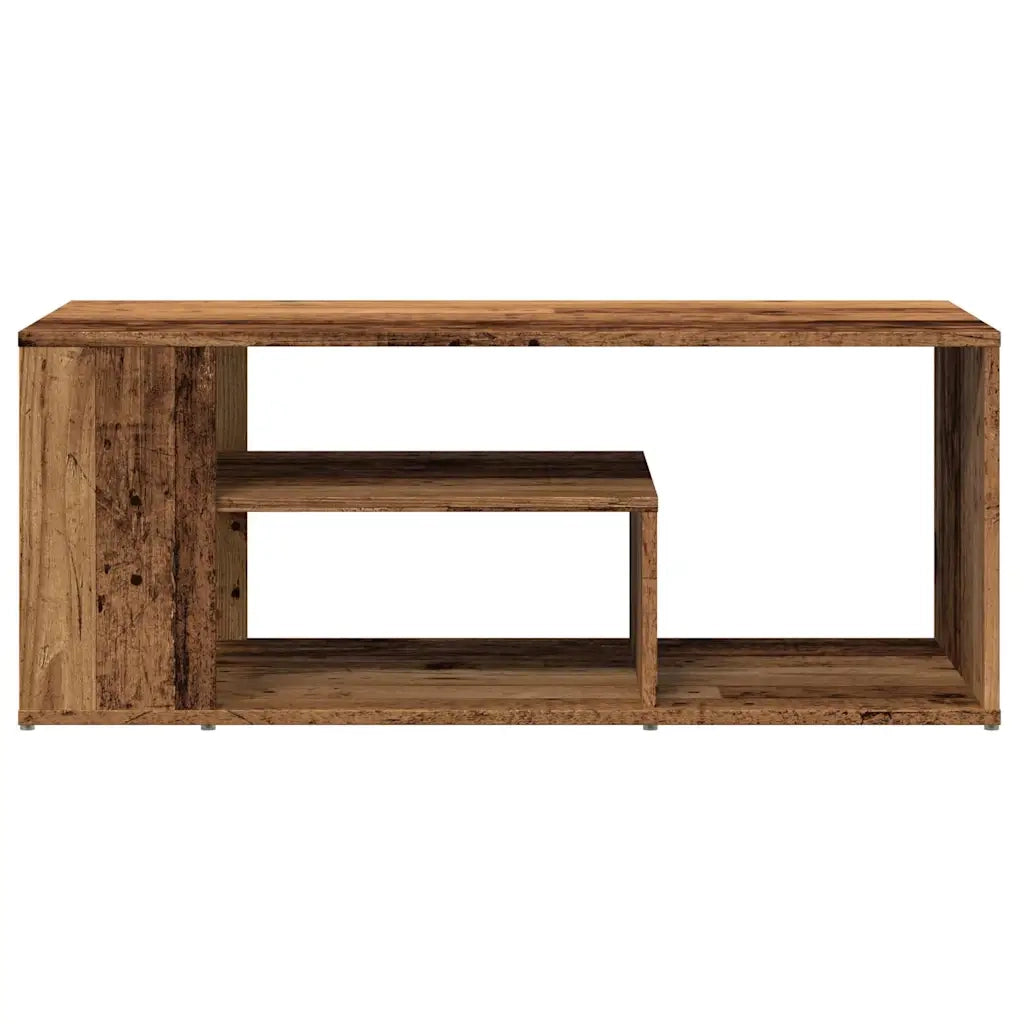 Tavolino Salotto Legno Vecchio 100x50x40 cm Legno Multistrato