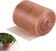 Copertura di protezione flessibile in rame 125 cm x 24 m - Protezione contro roditori, lumache e lumache nudi - Protezione delle piante da giardino