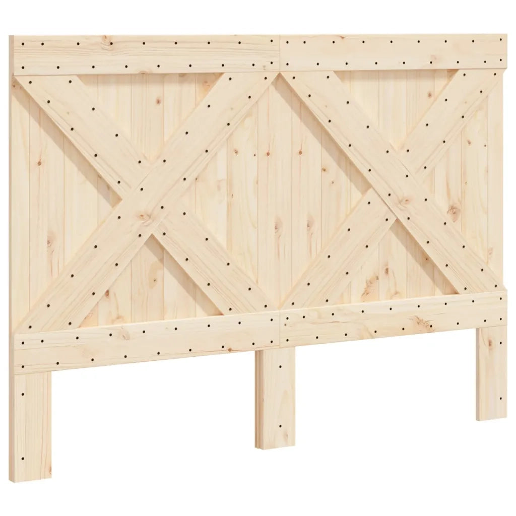 Testiera 140x104 cm in Legno Massello di Pino 358406