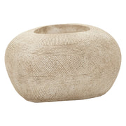 Gaga, Vaso Finitura Effetto Marmo, Bianco Marmo